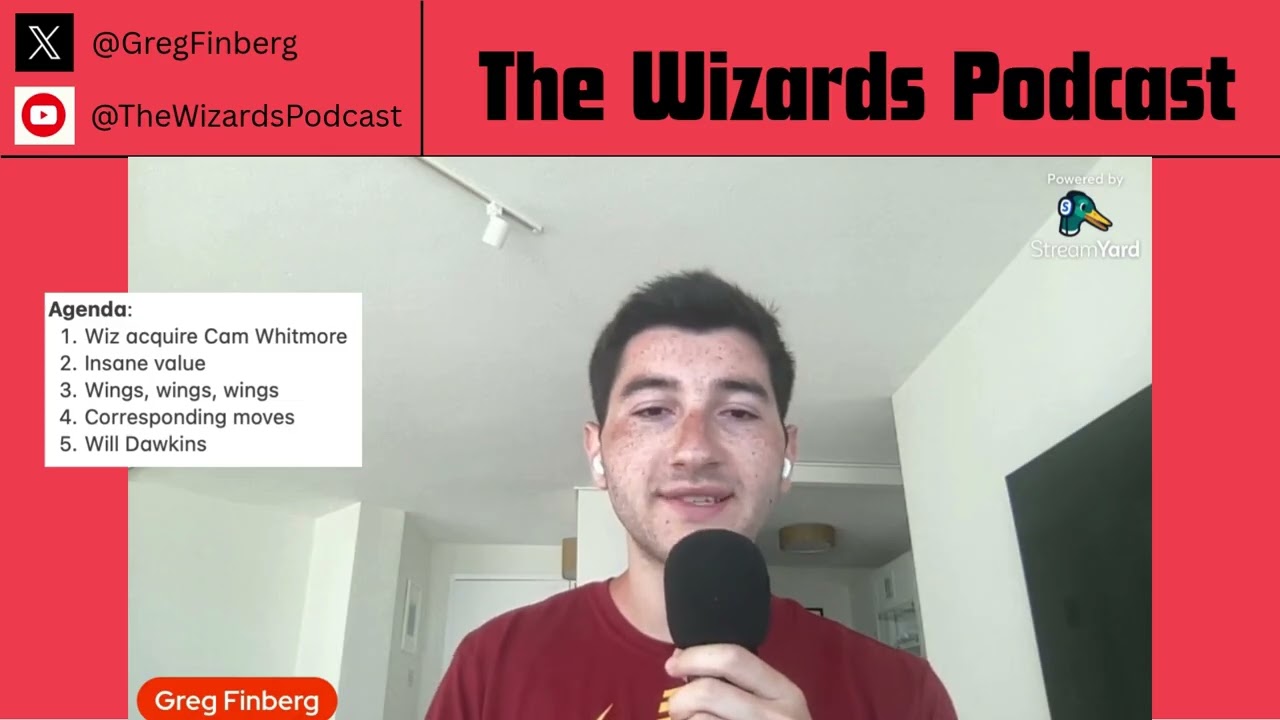 Wizards trade for Cam Whitmore | The Wizards Podcast | S2, E42