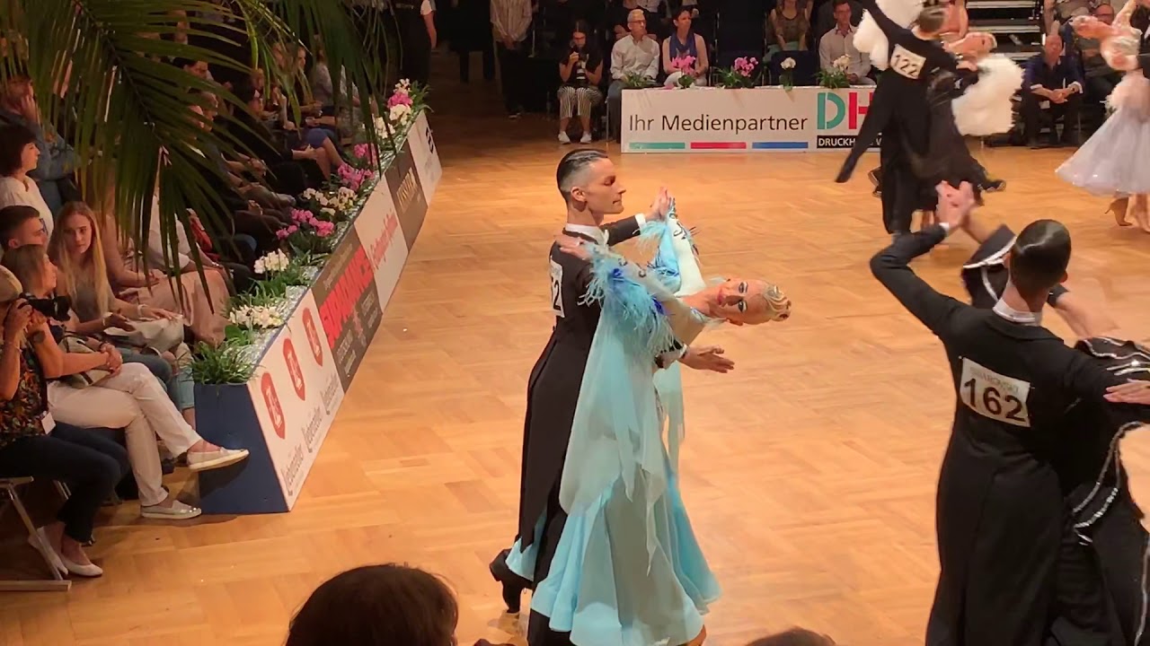 Pasquale Farina - Sofie Koborg, slow waltz. GOC 2019, WDSF Grand Slam Standard.