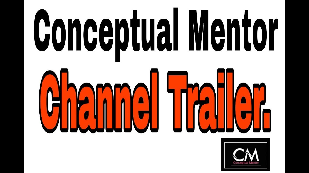 Conceptual Mentor Channel Trailer.|NMDCAT2021|NUMS|NUST|NEET.