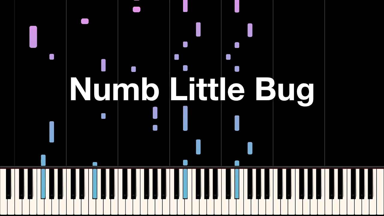 Em Beihold - Numb Little Bug | Piano Cover (Synthesia Tutorial)