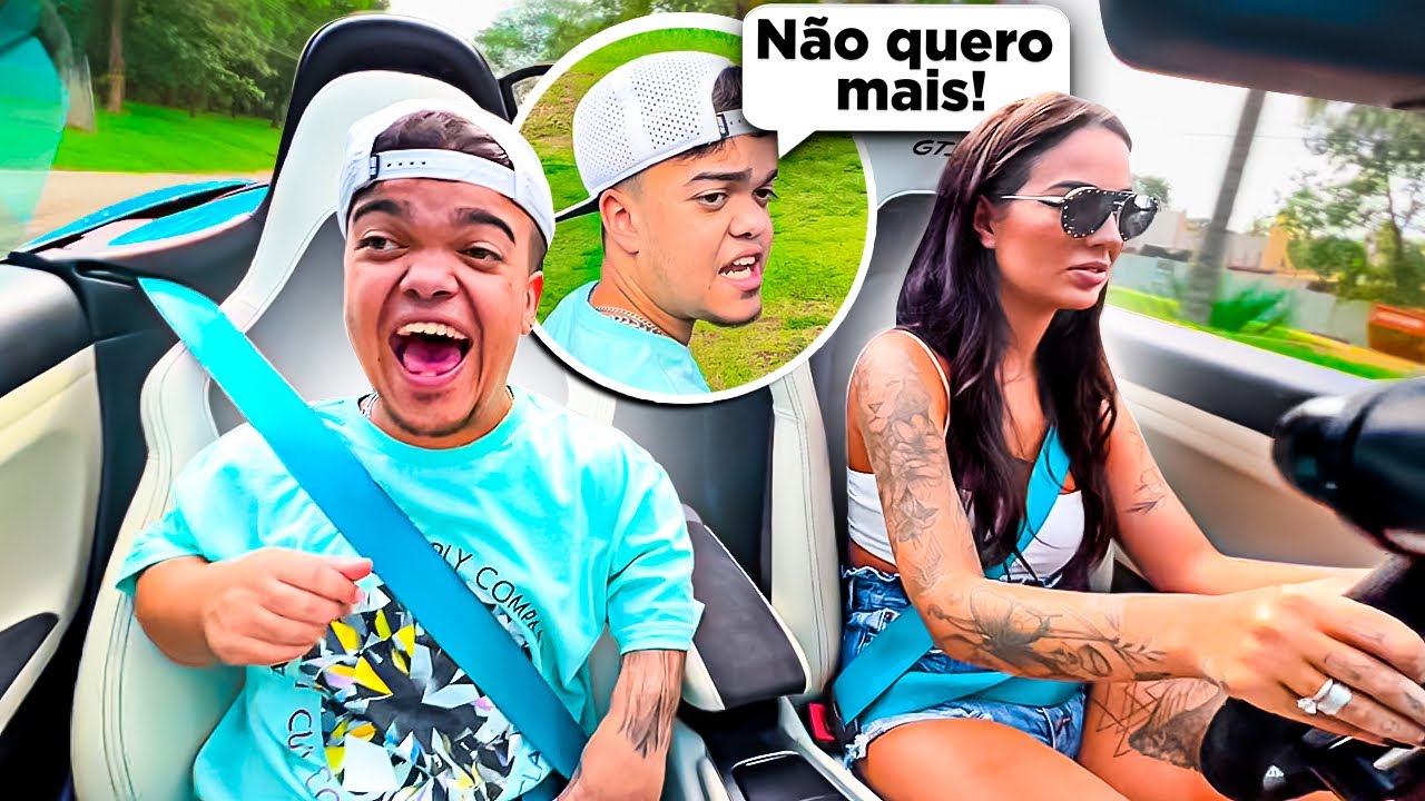 ACELERANDO MINHA PORSCHE COM O ANÃO DENTRO