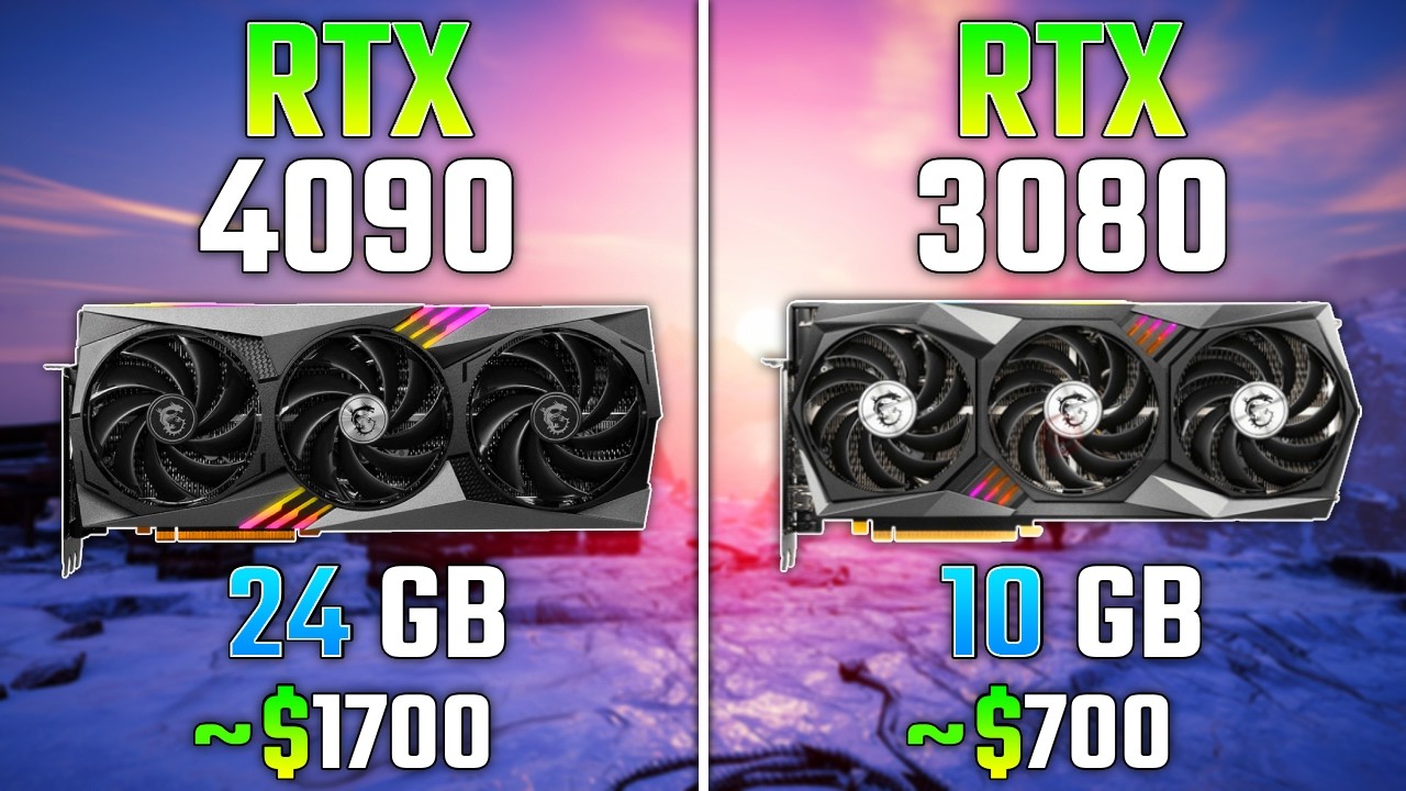 RTX 4090 vs RTX 3080 | Test in 7 Games