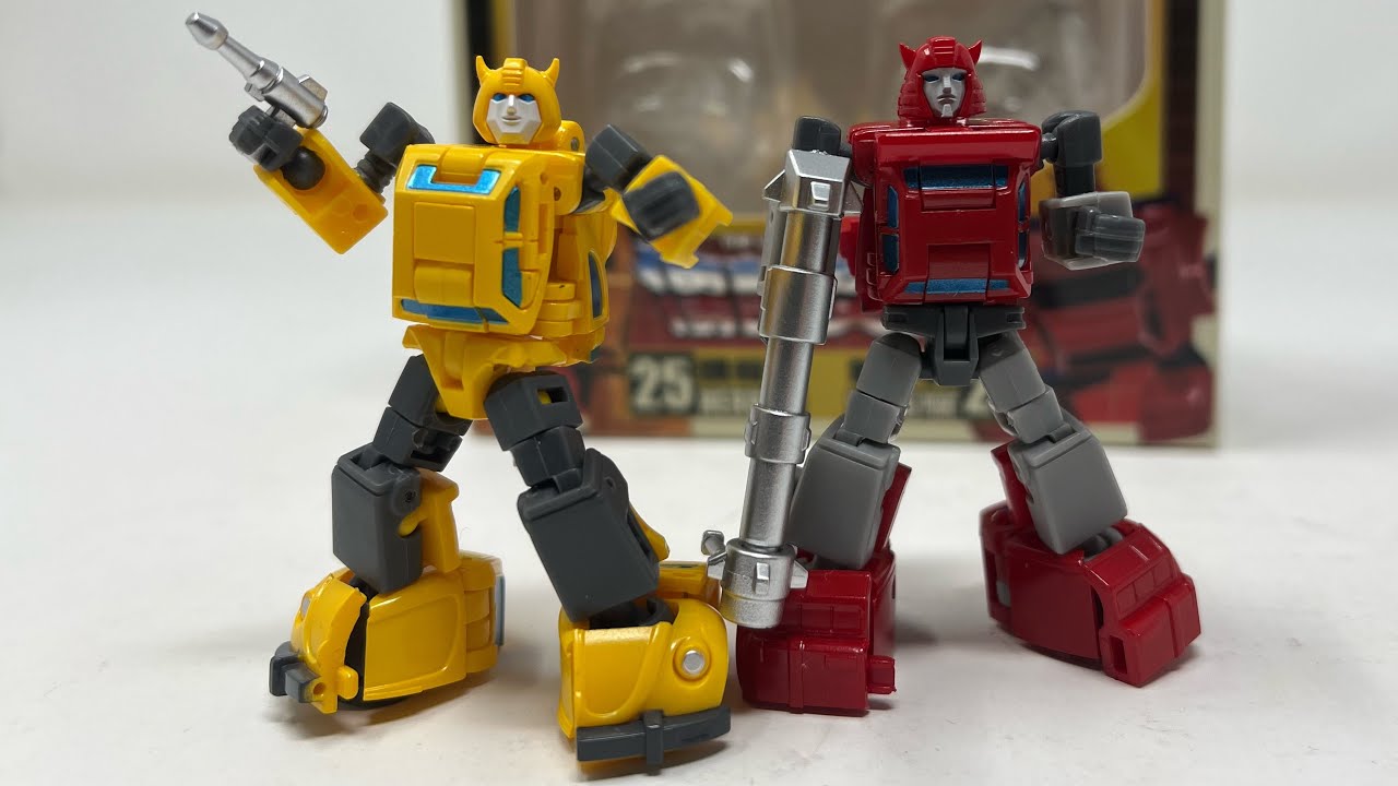 NewAge H25 Herbie Bumblebee & H26 Vanishing Point Cliffjumper Figure Review!!!