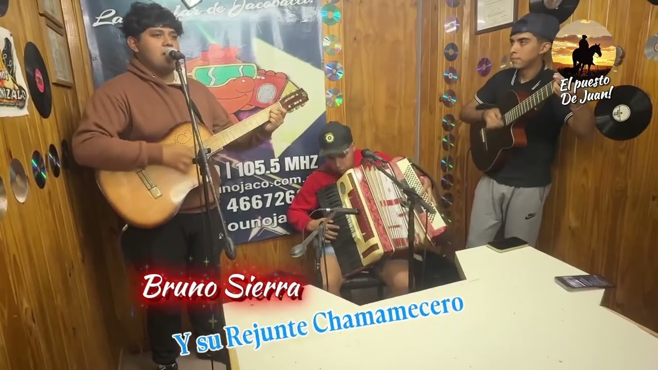 Brunito Sierra y su rejunte chamamecero en vivó en el 'puesto de juan