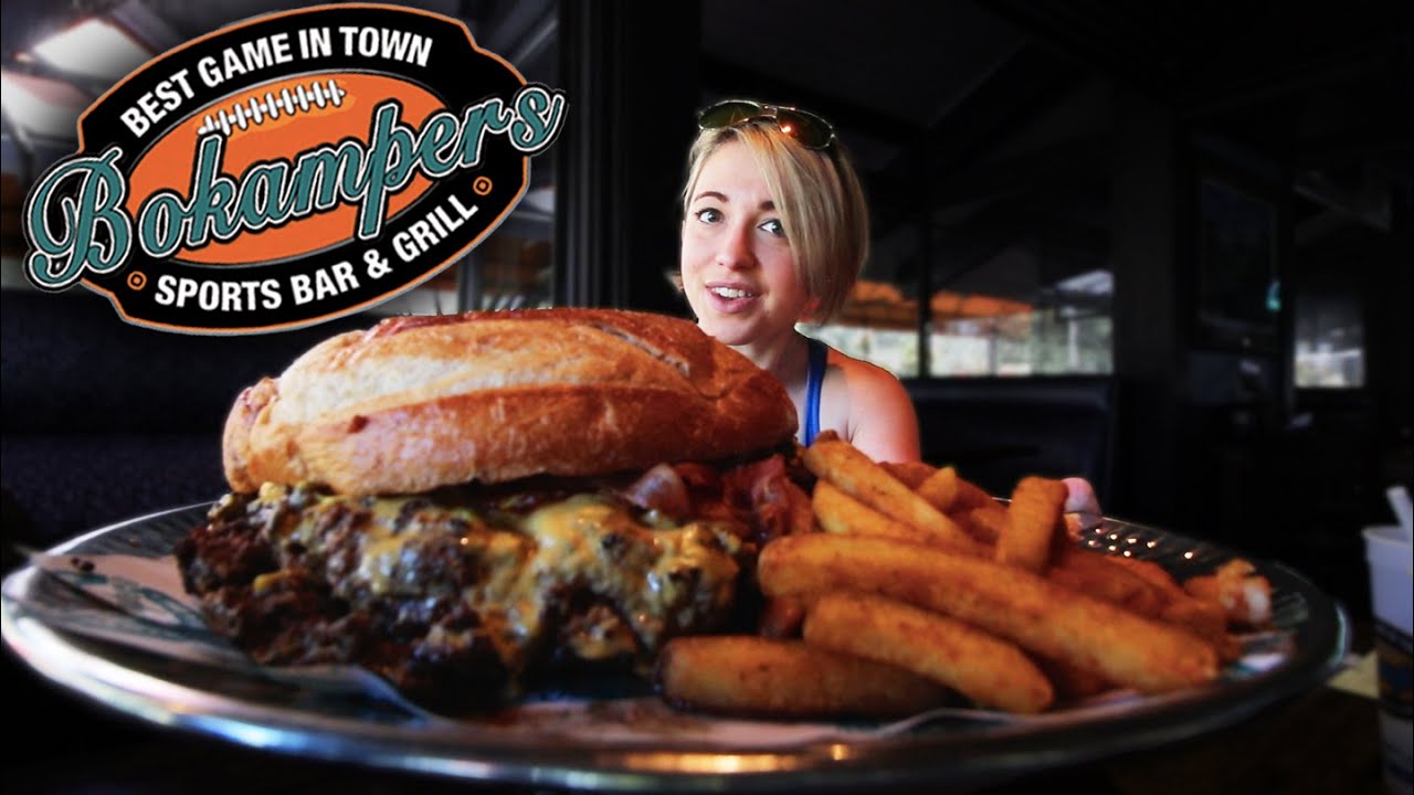 THE 5.5LB BEAST BURGER CHALLENGE