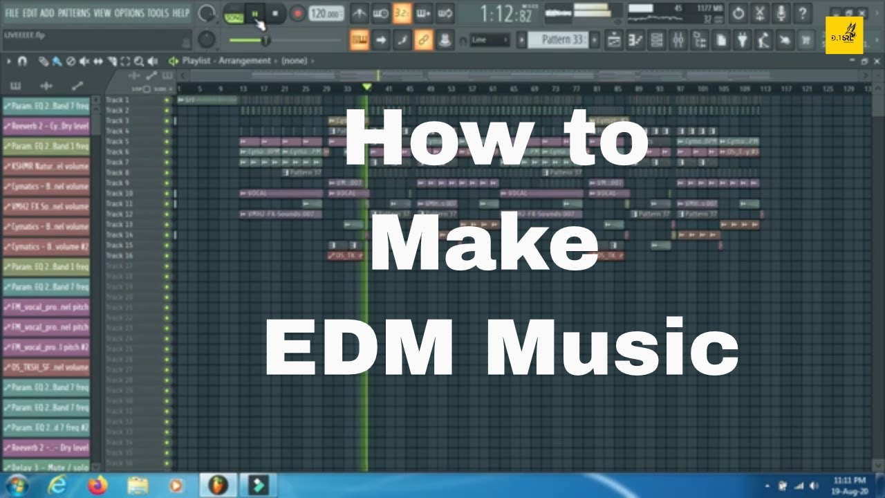 Fl Studio | How To Make EDM Trap Music | FT DJ SRL | Free Flp
