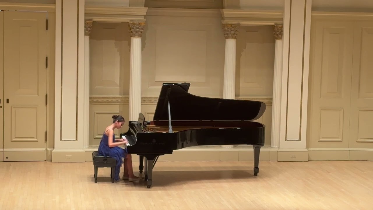 Paganini Variation / Olivia Papadatos at Carnegie Hall October,2025