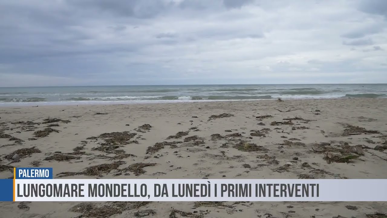 Palermo: lungomare Mondello, da lunedì 9 marzo i primi interventi