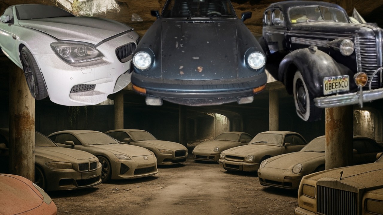 ABANDONED Parking Garage Full Of LUXURY, JDM, CLASSIC Cars | Worth MILLIONS