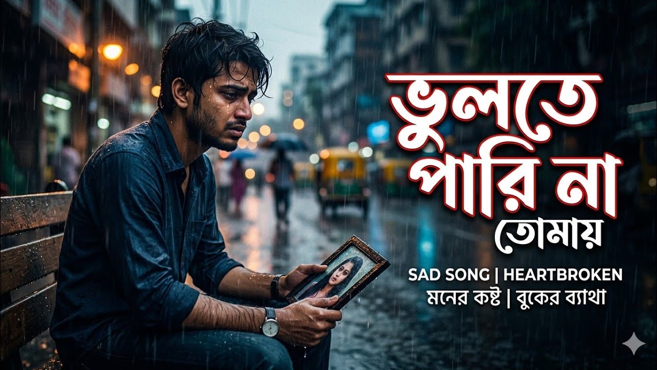 ভুলতে পারি না তোমায় 💔 | Bangla Sad Song 2026 | New Emotional Love Song | Heart Broken Song
