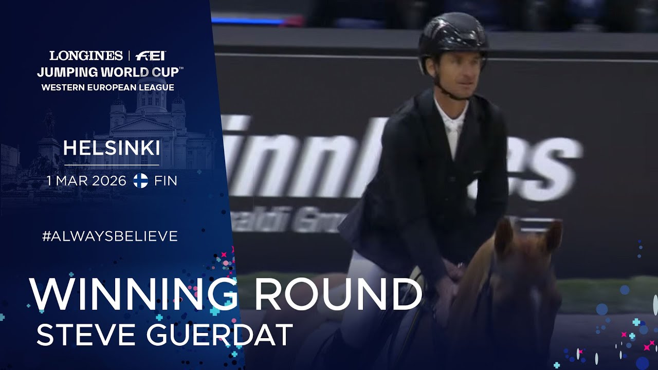 Guerdat greatness! 👏 | Longines FEI Jumping World Cup™ Longines FEI Jumping World Cup™ Helsinki 26