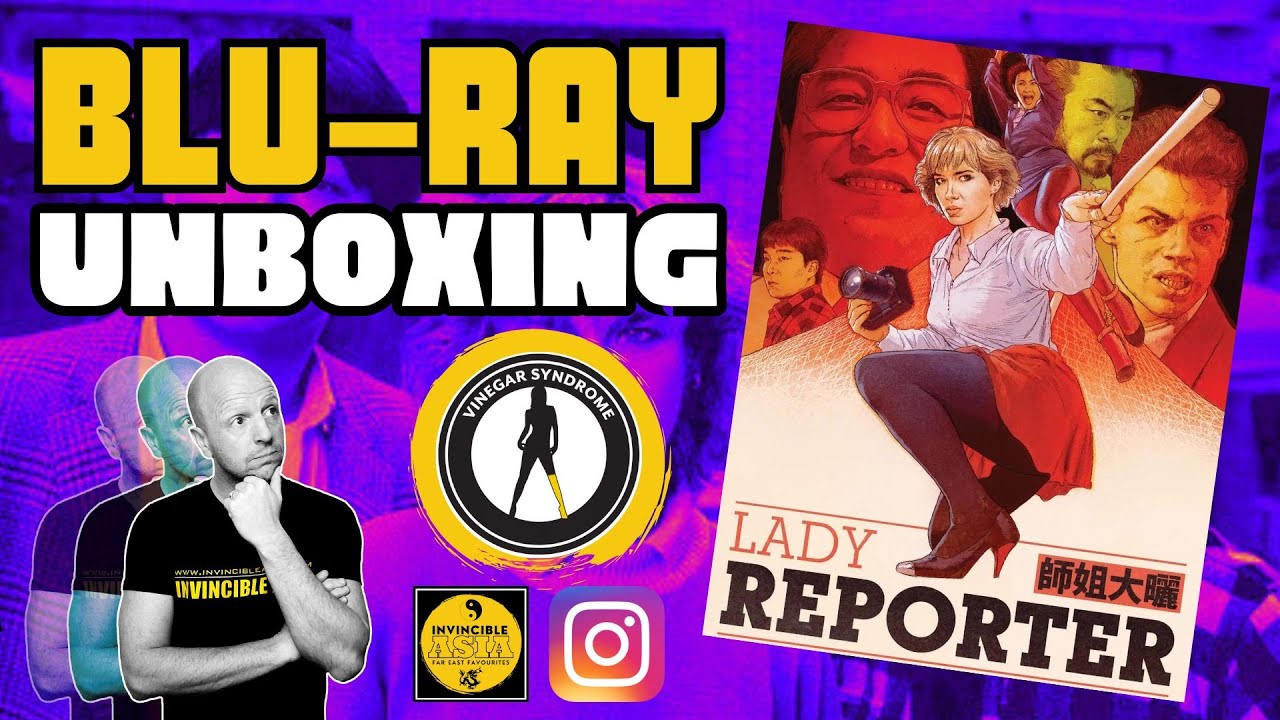 LADY REPORTER 師姐大晒 - Vinegar Syndrome Blu-ray Unboxing & Review