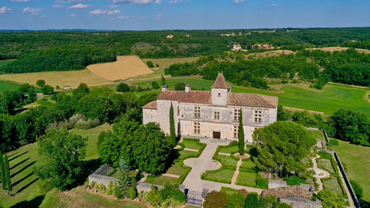 Château de Cieurac LOT. OCCITANIE FRANCE.