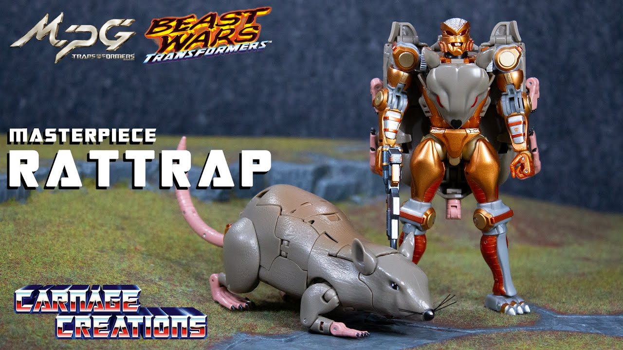 MASTERPIECE RATTRAP - Transformers Takara MPG-15 Rattle - Обзор Beast Wars (195)