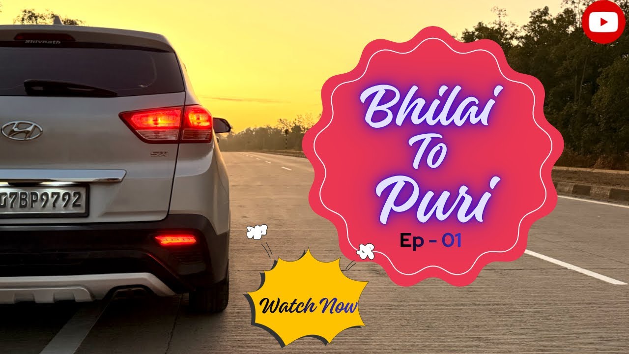 Roadtrip From Bhilai to Jaggannath PURI| 2026 First Roadtrip| with Family@aabhishekmmishra9792 