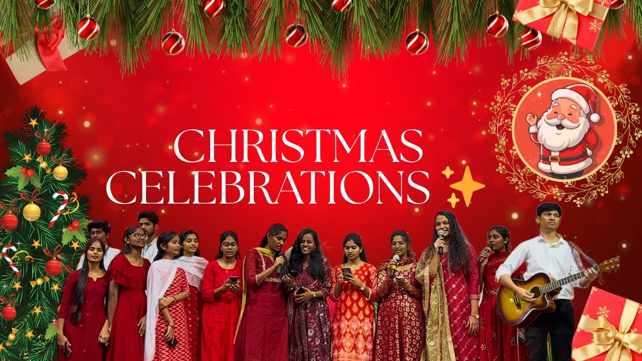 # Pre-Christmas Joy & Festive Vibes🎄❤️# VIT-AP University 