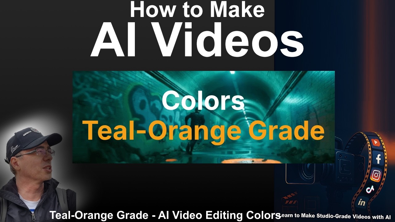 How to Make AI Videos - Color - Teal Orange Grade