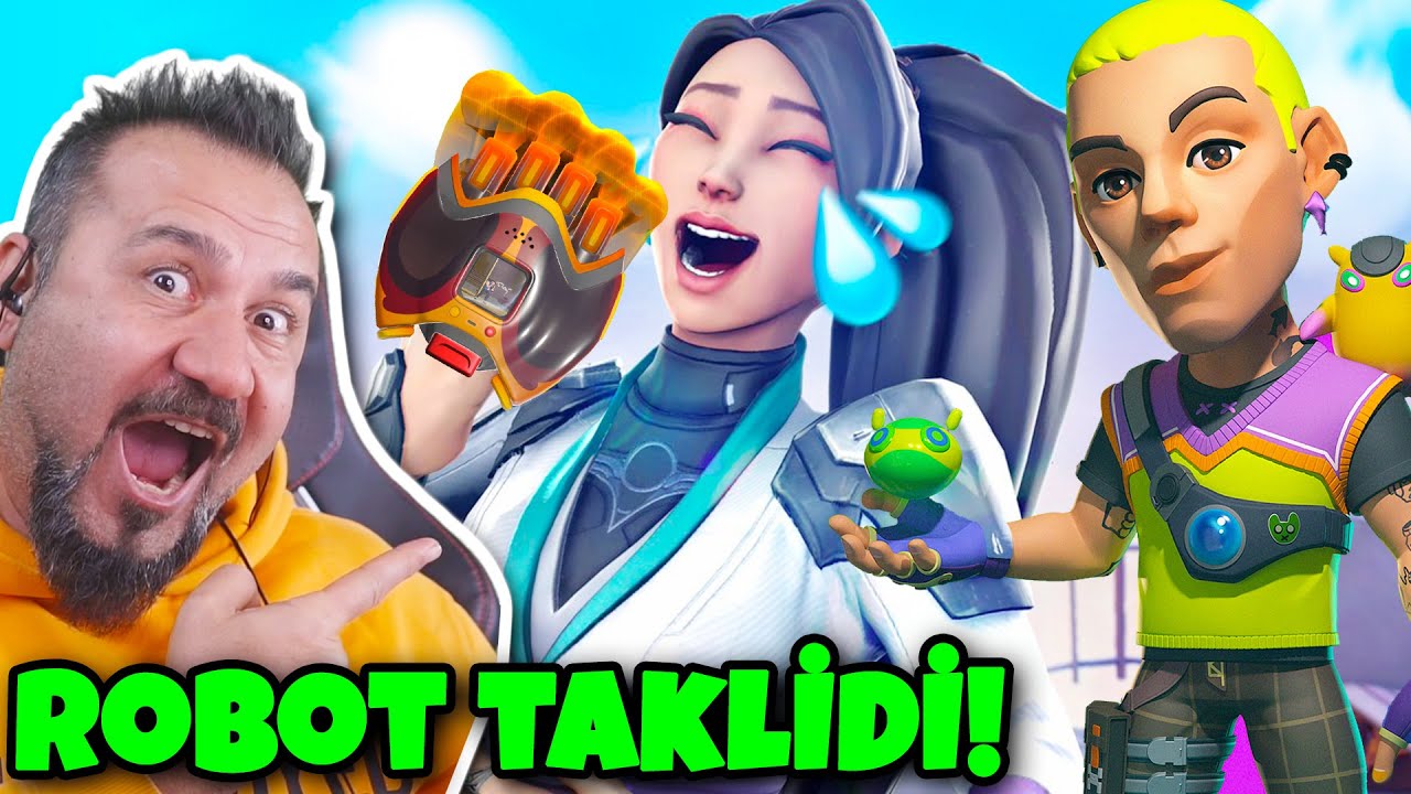 VALORANT ROBOT TAKLİDİ YAPTIM! KOMİK ANLAR 2023 | VALORANT OYNUYORUZ