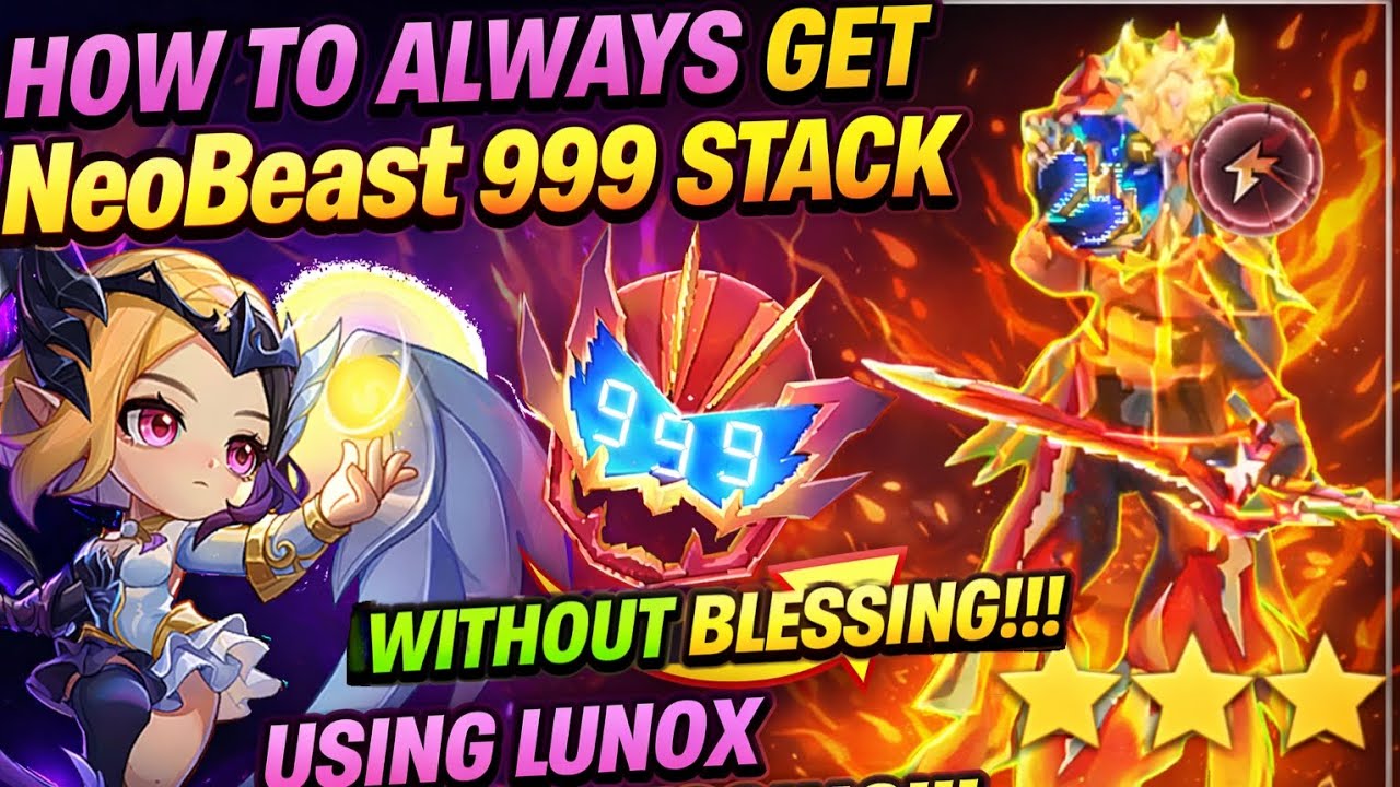 How I Reached NeoBeast 999 Stack WITHOUT Blessing 😱 (Guaranteed Method)