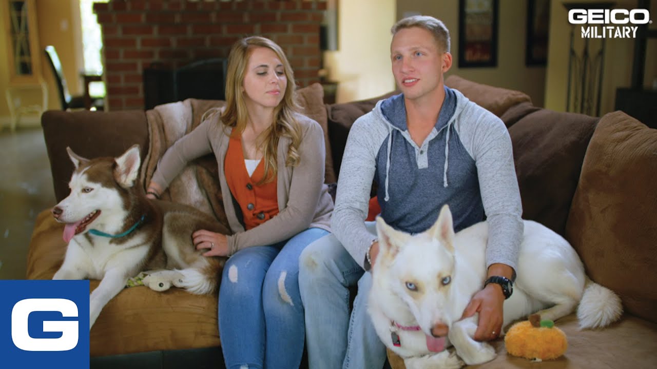 Welcome Home Season 2: Erin finds comfort from Milo during Joseph's Deployment - GEICO Insurance
