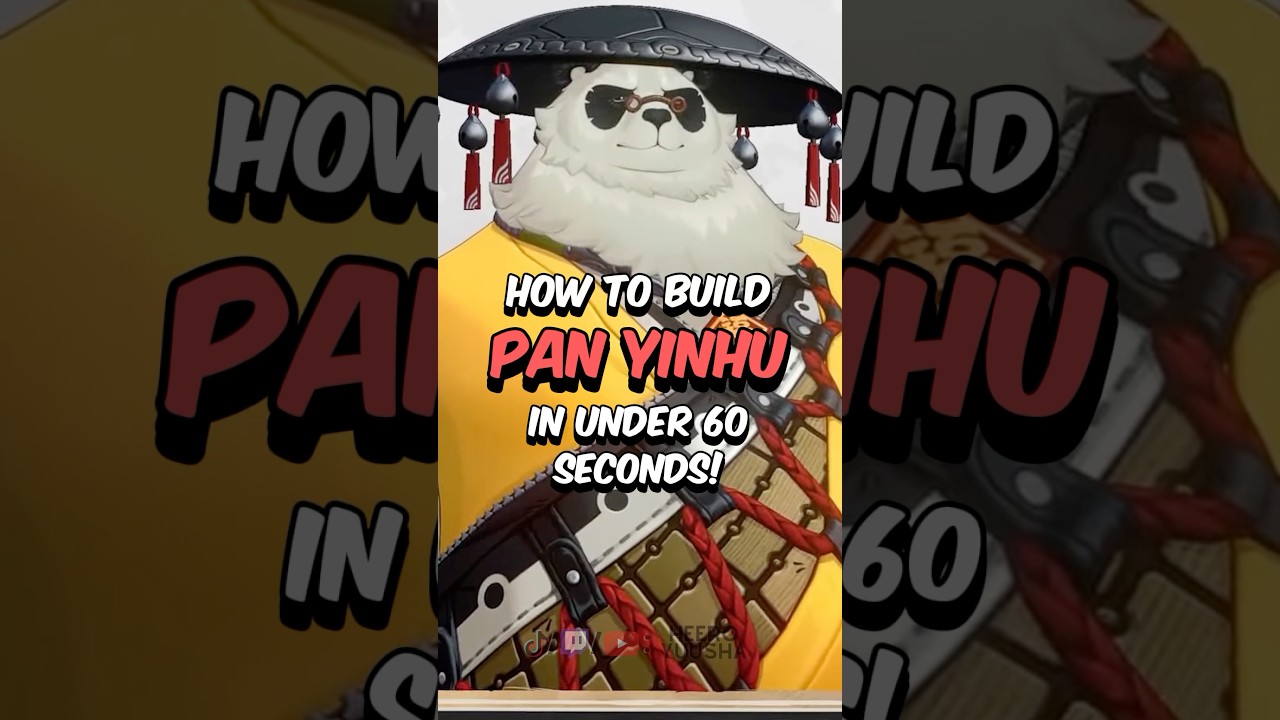 BEST PAN YINHU BUILD - How to Build Pan Yinhu in 60 Seconds #zzz #zenlesszonezero #hoyoverse