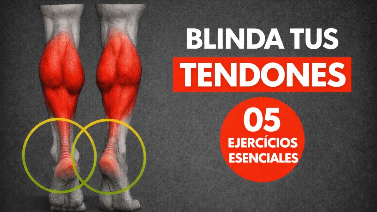 Los ÚNICOS 5 ejercicios isométricos que fortalecen todos los tendones de tu cuerpo.