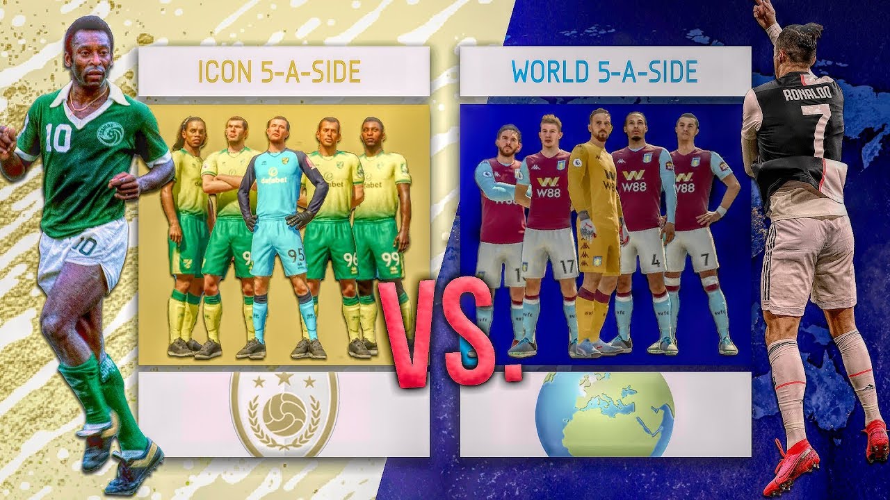 5-A-SIDE WORLD vs. 5-A-SIDE ICONS! - FIFA 20 Career Mode Volta