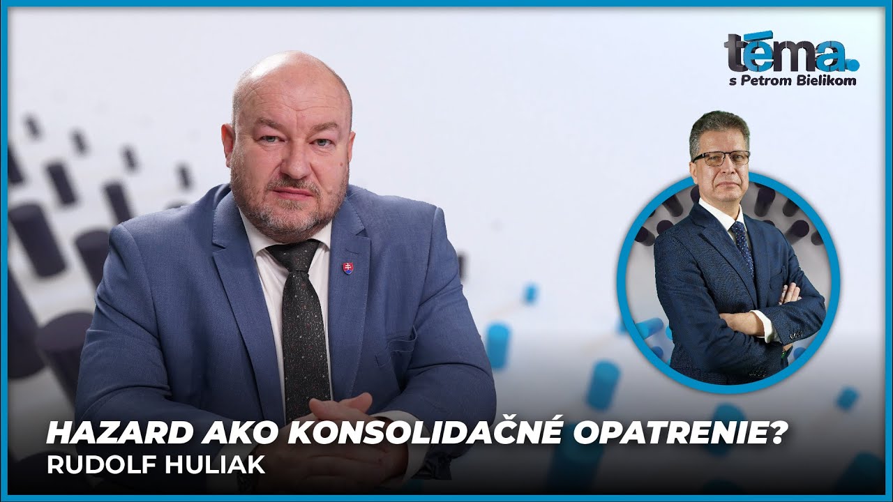 Hazard ako konsolidačn&eacute; opatrenie? | Rudolf Huliak, minister MCR&Scaron; SR