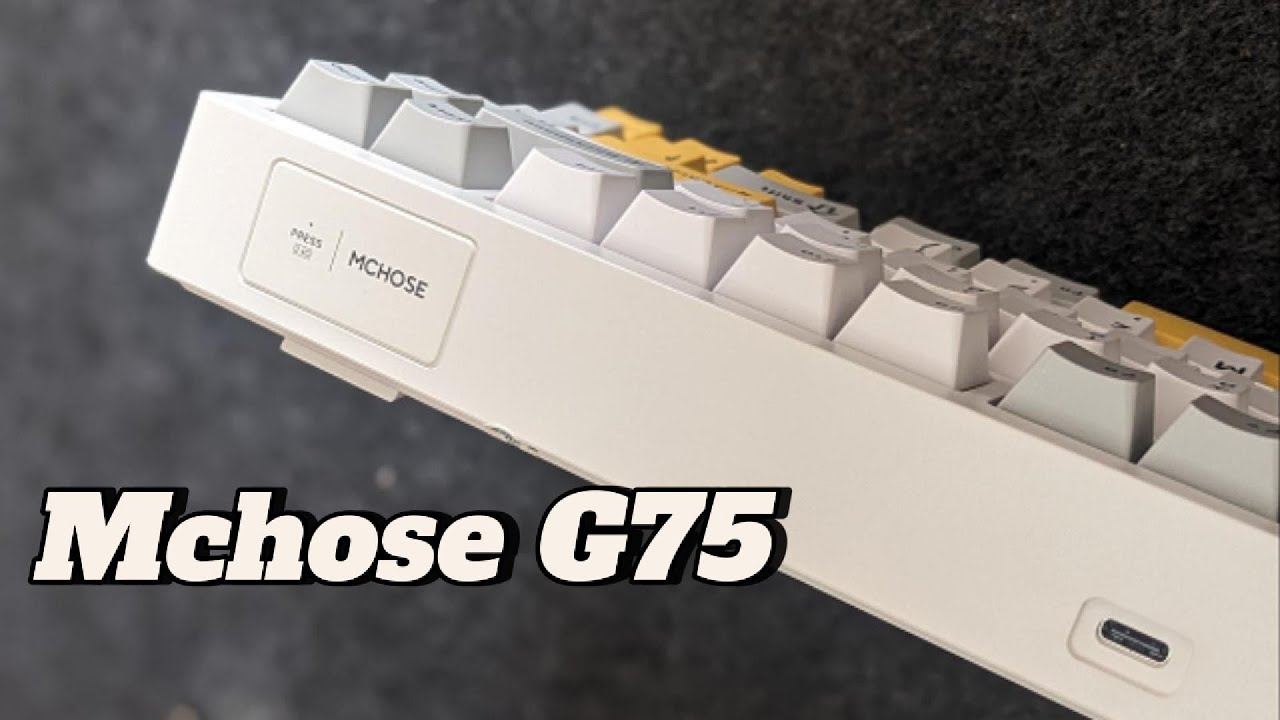 Đánh giá chi tiết Mchose G75 - Chỉn chu, chất lượng || Kẻ thách thức Xinmeng , Aula, Monka, RK ???