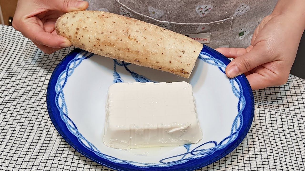 素食家常菜料理│早餐別吃漢堡了，山藥加一塊豆腐，這樣做營養健康美味，好吃到不想放下湯匙│Vegan Recipe │EP137