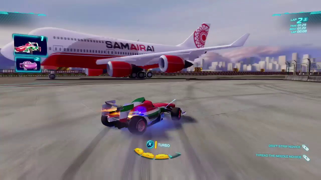 Cars 2 The Video Game | Francesco Bernoulli - Runway Tour |