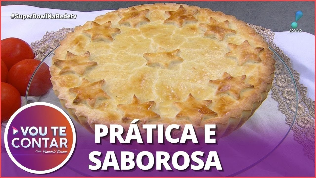 Aprenda a fazer receita de torta de frango de uma forma fácil