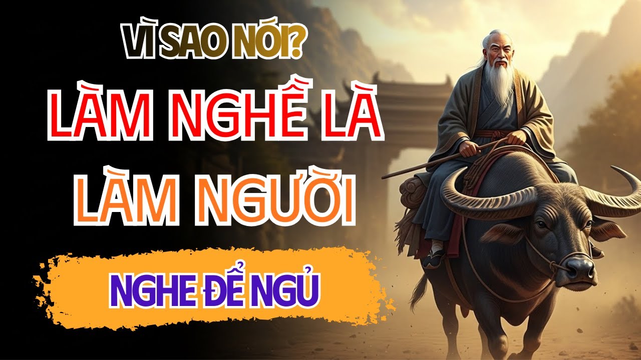 Khi cổ nhân dạy: làm nghề chính là rèn nhân cách