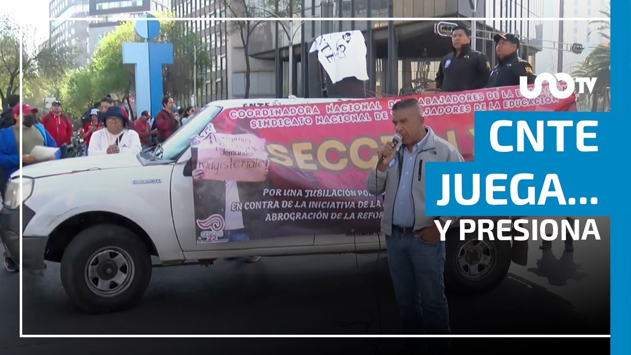 CNTE bloquea Paseo de la Reforma y Bucareli en CDMX en su segundo d&iacute;a de manifestaciones