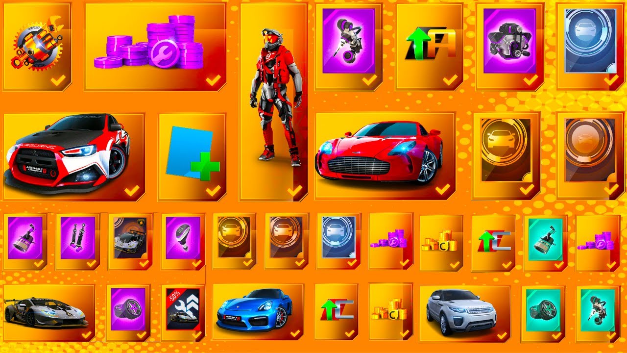 ALL REWARD CLAIM ASPHALT 8 NEW UPDATE ANNIVERSARY SEASON CRAZY REWARD COLLECT MULTIPLAYER GAMEPLAY