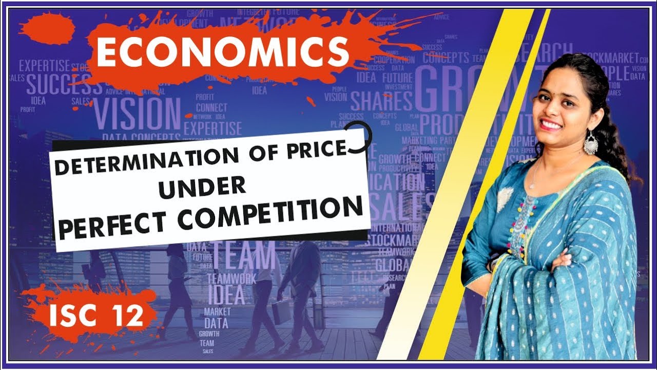 DETERMINATION OF PRICE UNDER PERFECT COMPETITION ISC ECONOMICS ||CLASS 12TH|| FRANK PUBLICATION