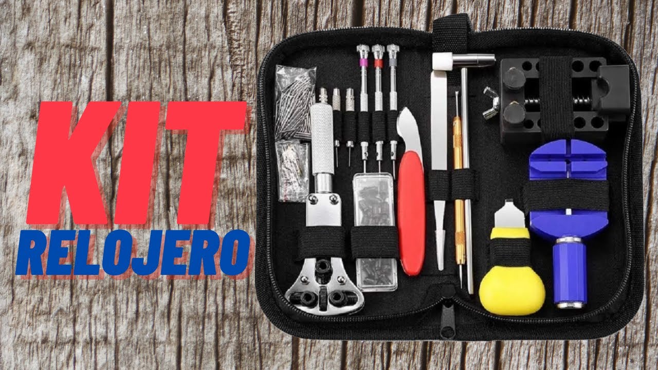 Revisión. Kit de relojero: Conviértete en un maestro relojero.