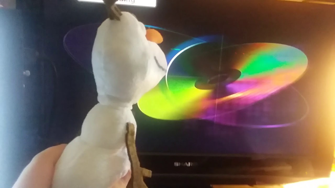 Olaf watches the THX Broadway logo