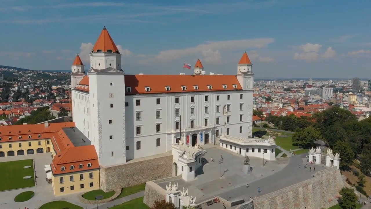 Beautiful european capital cities from above  Best city in Europe for life