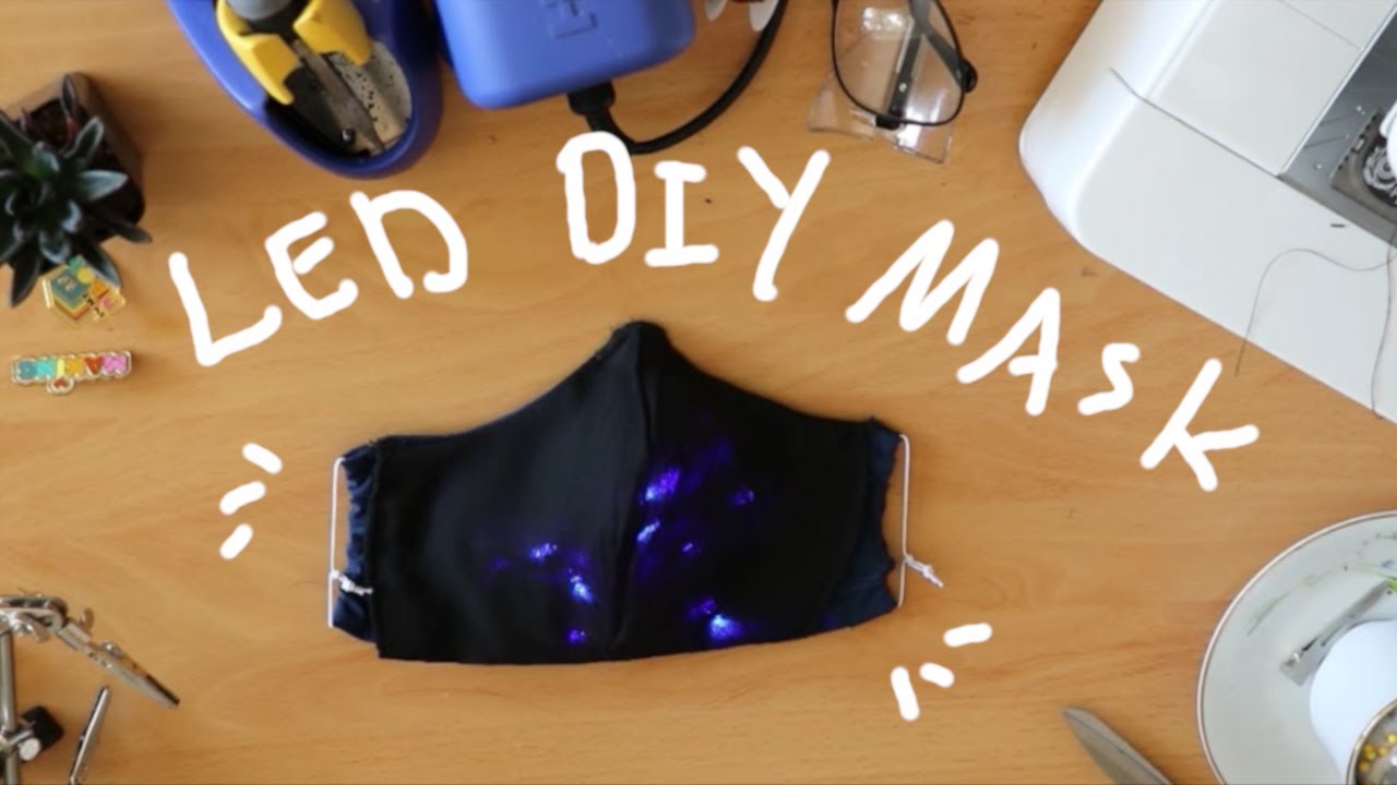 Making A Lightup Facemask