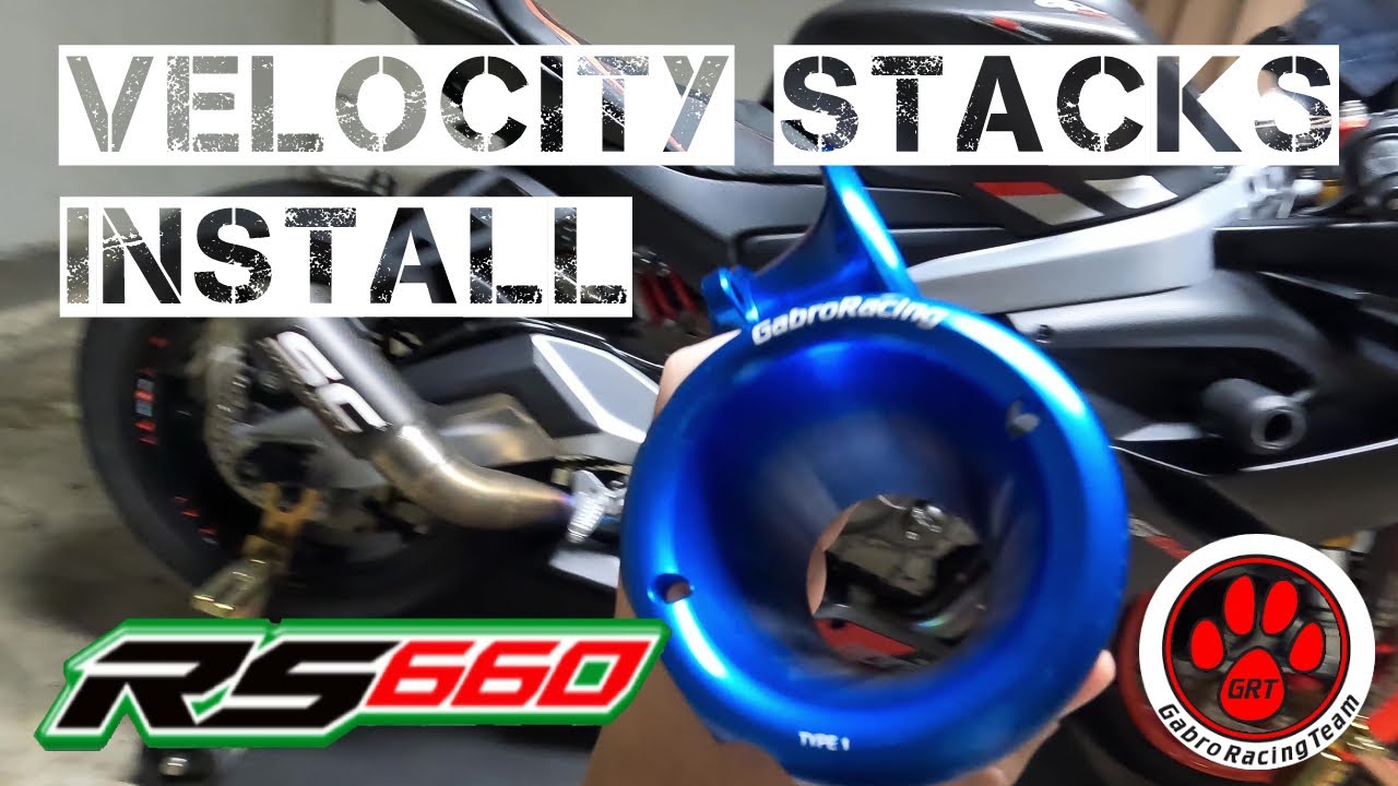 RS 660 | Velocity Stacks Gabro | Установка