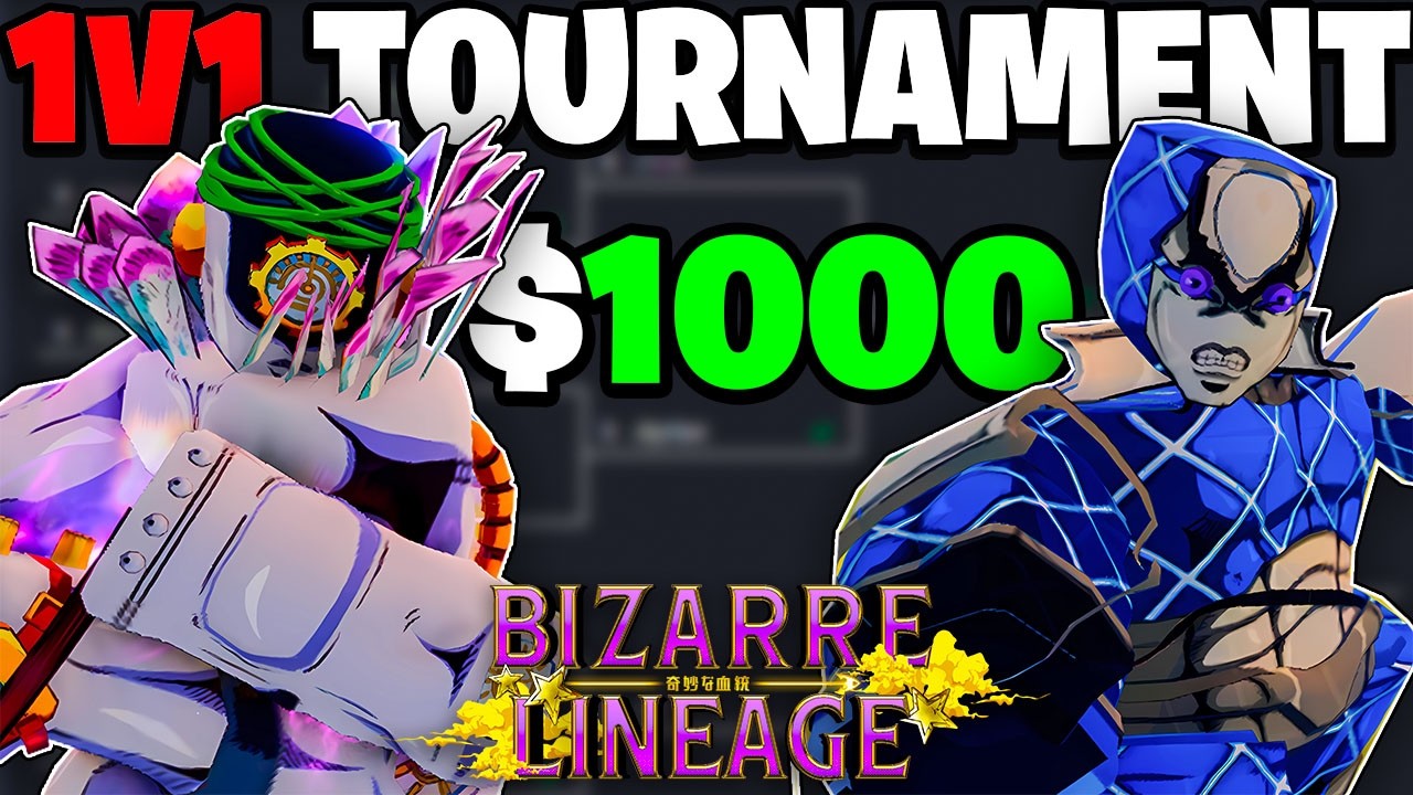 I Hosted a $1000 1v1 TOURNAMENT In Bizarre Lineage!