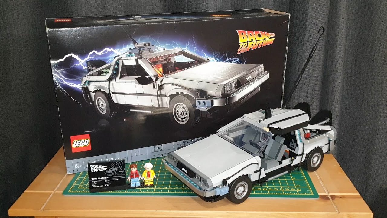 Lego Icons 10300 - Back to the Future Time Machine (Delorean) - Speed Build - #lego #legospeedbuild