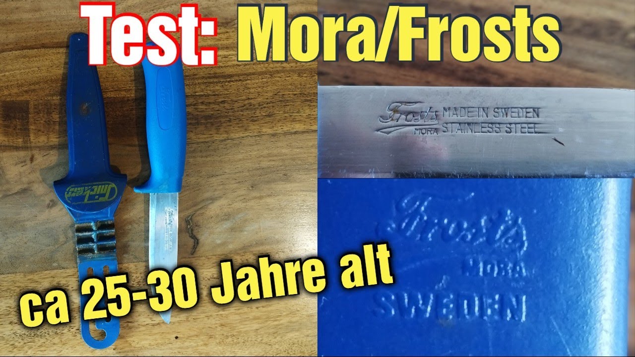 Test: Mora/Frosts Ein ca 25-30 Jahre altes Mora.