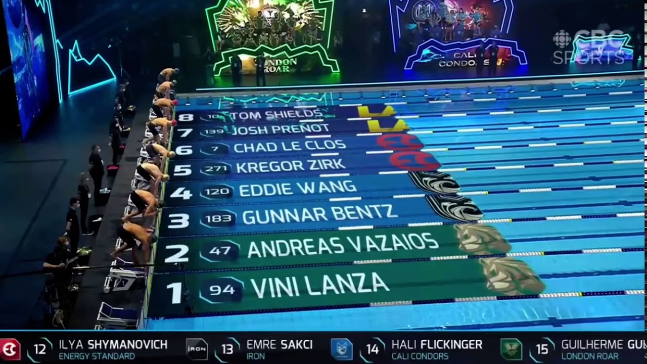 Men’s 200m butterfly ISL Finals