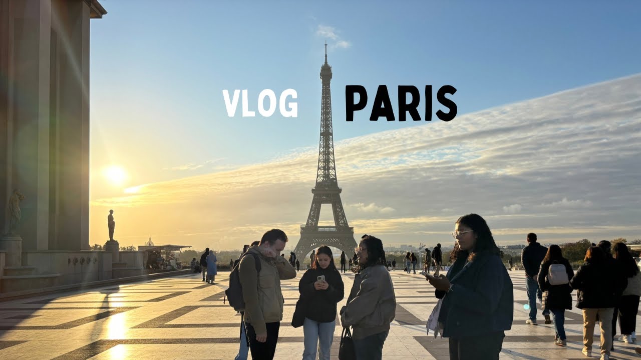 VLOG PARIS: conférence, migraine , shopping et restauration 🛍️