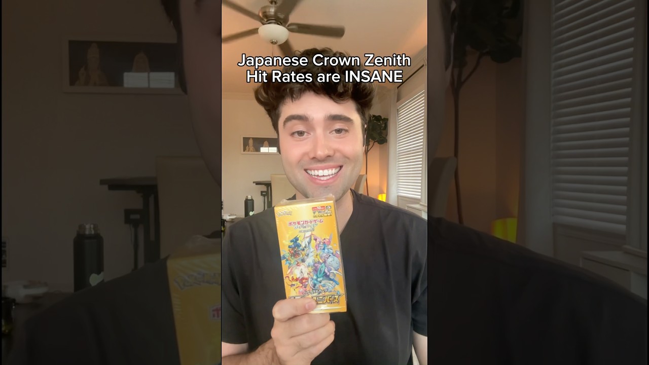 Показатели попаданий в Japanese Crown Zenith (Vstar Universe) просто БЕЗУМНЫЕ! #pokemoncards