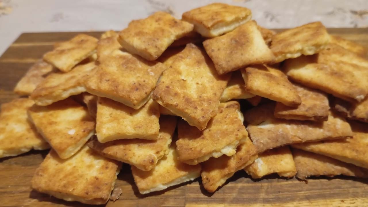 Готовлю КРЕКЕРЫ из лука под фильм каждый вечер