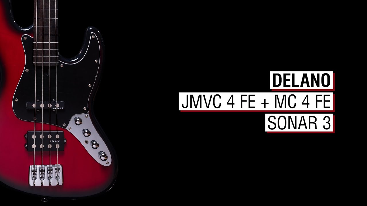 Delano JMVC 4 FE & MC 4 FE + Sonar 3 - Maruszczyk Elwood 4a Fretless