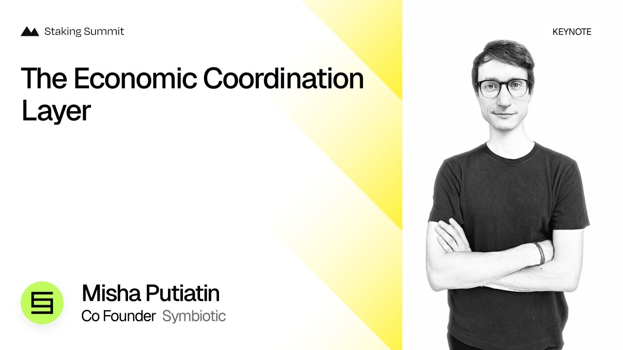 The Economic Coordination Layer &mdash; Misha Putiatin